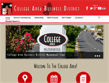 Tablet Screenshot of collegeareabid.com